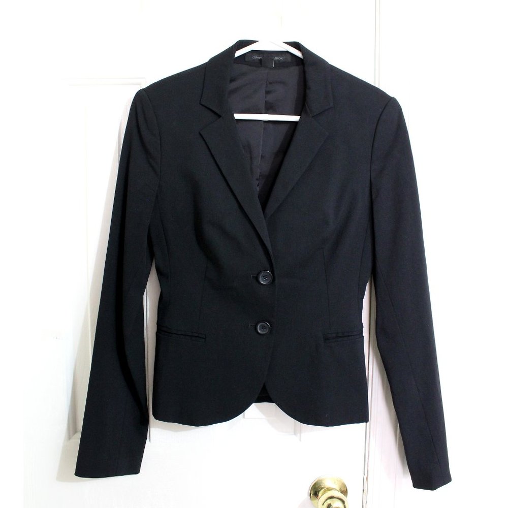 Express Design Studio Blazer Jacket Black Size 0